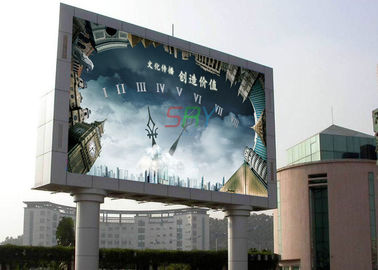 China Passo impermeável 12MM do pixel da tela do diodo emissor de luz do quadro de avisos exterior dobro do diodo emissor de luz da coluna fornecedor