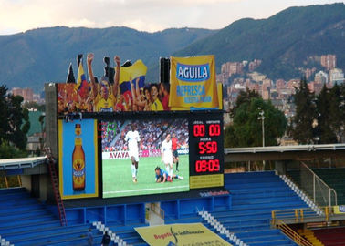 China Exposição de diodo emissor de luz exterior do perímetro do estádio IP65, placar da exposição de diodo emissor de luz para o basquetebol fornecedor