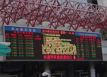 China as telas de alumínio da propaganda do diodo emissor de luz 1R1G1B para o pedágio postam, MERGULHAM a exposição de diodo emissor de luz P10 fornecedor