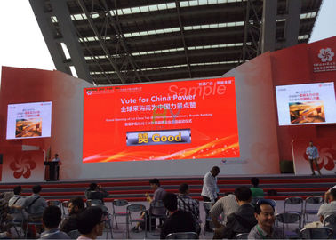 China a parede video exterior do diodo emissor de luz de 10mm RGB que anuncia a exposição de diodo emissor de luz Waterproof 32 pontos x 16 pontos fornecedor