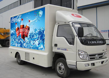 China 1R1G1B dois afiam a exposição de diodo emissor de luz móvel 1500R/minuto do RGB do arrendamento do caminhão da tela do diodo emissor de luz fornecedor