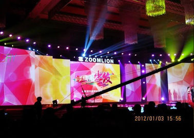 China HD conduziu a exposição de diodo emissor de luz alugado RGB do tubo video do quadro de avisos PH4MM para o casamento fornecedor
