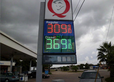 China Exposição de mensagem movente do diodo emissor de luz de Digitas dos postos de gasolina, sinal 8&quot; 10&quot; 12&quot; 16&quot; 18&quot; 20&quot; 24&quot; do preço do petróleo do diodo emissor de luz fornecedor