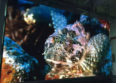 China 1/16 de armário de aço inoxidável fixo interno dos painéis de exposição do diodo emissor de luz da parede video da varredura 4mm fornecedor