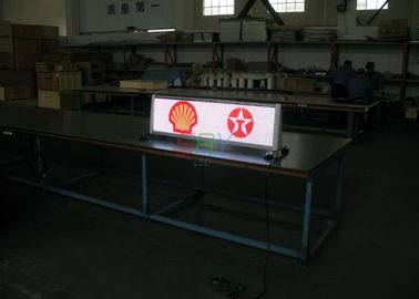 China O táxi de Digitas conduziu os sinais 3G P5mm SMD2727 exterior da parte superior do telhado do táxi da exposição para a exposição de diodo emissor de luz do telhado do táxi fornecedor