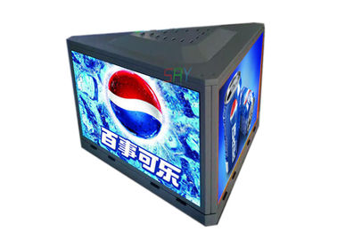 China Três a propaganda exterior do telhado da parte superior do táxi dos lados P3.91 conduziu o sinal 1000mm x 500mm pelo lado fornecedor