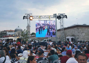 A exposição de diodo emissor de luz alugado do concerto impermeável morre alumínio de carcaça, tela magro do diodo emissor de luz fornecedor