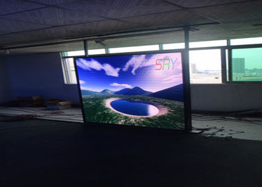 Exposição de diodo emissor de luz fixa interna de WIFI/3G P10 RGB para o aeroporto/estação, tela do diodo emissor de luz da cor completa fornecedor