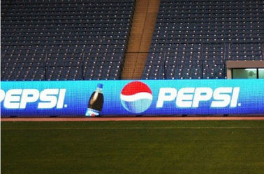 Exposição de diodo emissor de luz estática impermeável do perímetro do estádio com ângulo de visão grande fornecedor