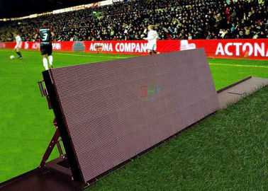 Placas de propaganda portáteis do estádio da lêndea da exposição de diodo emissor de luz 8000 do perímetro do estádio P16 fornecedor