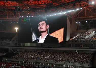 Exposição de diodo emissor de luz móvel do perímetro do estádio P8, placar eletrônico com telecontrole fornecedor