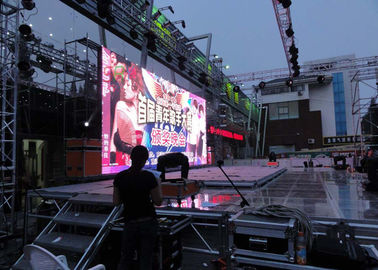 Sistema de controlo conduzido exterior do rádio da tela de exposição de Nationstar SMD3535 p10 fornecedor