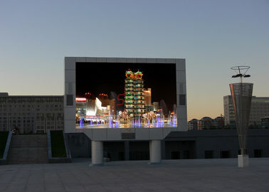 7500 do MERGULHO de aço do RGB P10 do armário das lêndeas quadro de avisos exterior do diodo emissor de luz para a propaganda da borda da estrada fornecedor