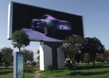 7500 do MERGULHO de aço do RGB P10 do armário das lêndeas quadro de avisos exterior do diodo emissor de luz para a propaganda da borda da estrada fornecedor