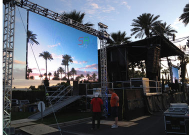 Tela de exposição conduzida magro super 2000Hz da microplaqueta SMD2727 P5 do tubo do RGB fornecedor