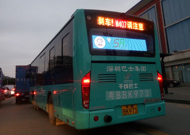 placas do destino do diodo emissor de luz do vidro traseiro da exposição de diodo emissor de luz da parte superior do táxi de 6mm Digitas para ônibus fornecedor