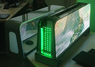 Quadros de avisos de propaganda frente e verso do diodo emissor de luz da exposição de diodo emissor de luz do carro SMD2727 comercial fornecedor