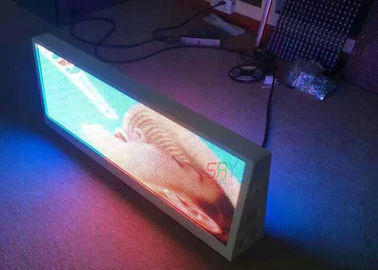 P5 Waterproof quadros de mensagens eletrônicos do brilho alto de exposição de diodo emissor de luz 960x320mm do táxi fornecedor