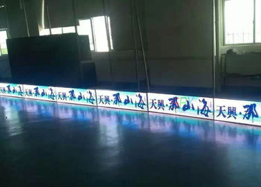quadro de avisos móvel sem fio do diodo emissor de luz da exposição de diodo emissor de luz 6500nits de 1R1G1B 3in1 para o táxi fornecedor