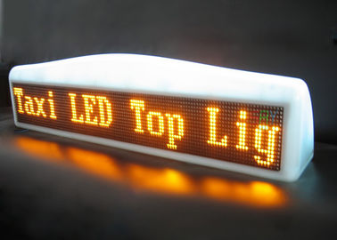 A parte superior sem fio assíncrona da exposição de diodo emissor de luz do táxi IP65/HD ilumina sinais conduzidos do telhado do táxi fornecedor