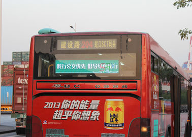 Exposição de diodo emissor de luz do táxi da cor GPRS/3G completa, placas de exposição sem fio do diodo emissor de luz do ônibus fornecedor