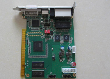 Tela do diodo emissor de luz do controle de LINSN que envia o cartão livre DVI com software do CD dos cabos de USB do cabo fornecedor