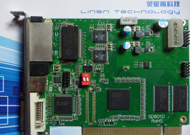 Tela do diodo emissor de luz do controle de LINSN que envia o cartão livre DVI com software do CD dos cabos de USB do cabo fornecedor