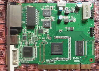 Tela do diodo emissor de luz do controle de LINSN que envia o cartão livre DVI com software do CD dos cabos de USB do cabo fornecedor