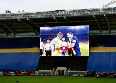 exposição de diodo emissor de luz exterior da cor completa de 10mm, tela do diodo emissor de luz do estádio do brilho alto fornecedor