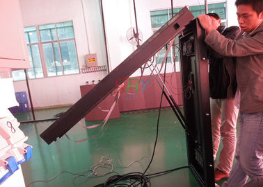 parte dianteira exterior do armário de exposição do diodo emissor de luz DIP346 de 10mm aberta para a parede unida fornecedor
