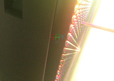 armário de exposição dianteiro do diodo emissor de luz da manutenção de 10mm impermeável para anunciar fornecedor