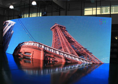 O arrendamento P4.81 conduziu a exposição/tela video conduzida flexível 500 x 1000mm fornecedor