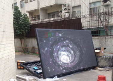 6500cd/o dobro exterior da exposição de diodo emissor de luz da cor completa serviço dianteiro do sqm tomou partido P10 o CE RoHS fornecedor