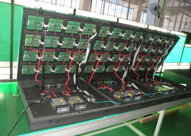 Fácil mantenha a exposição de parede conduzida do armário de exposição P do diodo emissor de luz da cor IP65 completa 10 exteriores fornecedor