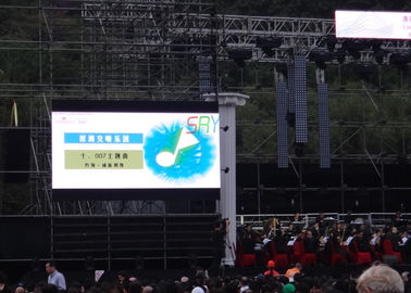 A exposição de diodo emissor de luz alugado de P4.81 MBI5024 IC morre telas de exposição conduzidas exteriores do magnésio da carcaça grandes fornecedor