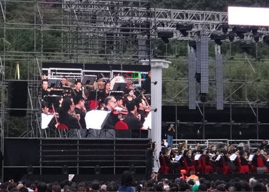 3D tela conduzida exterior clara super do vídeo p6 que pendura no fardo para a mostra do concerto fornecedor