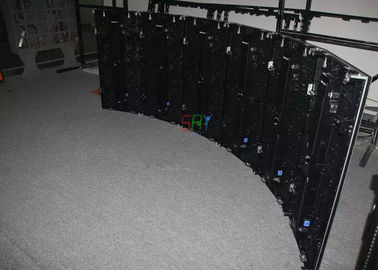 O arrendamento P4.81 conduziu a exposição/tela video conduzida flexível 500 x 1000mm fornecedor