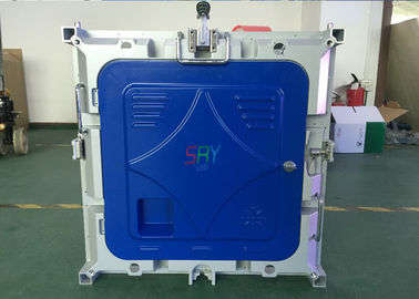 A exposição conduzida exterior da cor completa de P5 SMD 3528 morre o armário 640mm x 640mm do alumínio de carcaça fornecedor