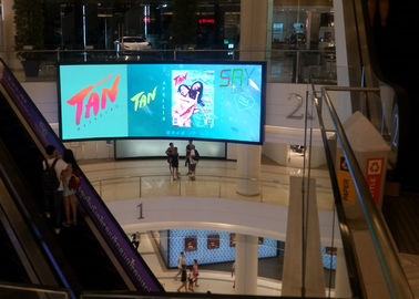 A exposição de diodo emissor de luz fixa interna P4/alojamento simples do armário do ferro de HD conduziu a parede video fornecedor