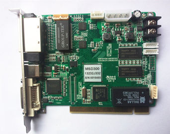 Exposição de diodo emissor de luz do cartão de controle de Novastar que envia o cartão pixéis de MSD300 1280 x 1024 fornecedor