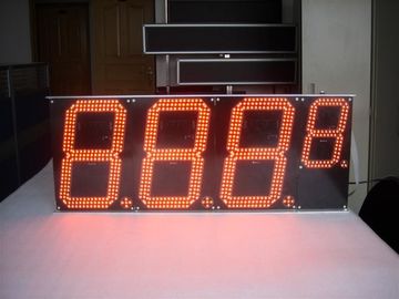 10 preço do petróleo conduzido vermelho de controle remoto polegadas de tempo e de temperatura do RF Digital conduziram sinais fornecedor