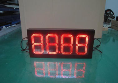 10 7 do seg polegadas de exposição de diodo emissor de luz, dígitos cronometram exposição de mensagem 8888 movente fornecedor