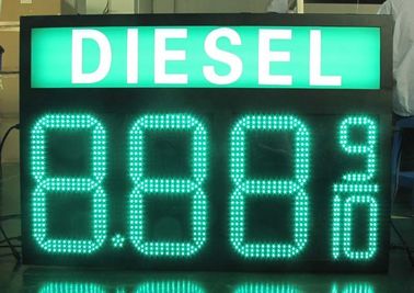 10 7 do seg polegadas de exposição de diodo emissor de luz, dígitos cronometram exposição de mensagem 8888 movente fornecedor