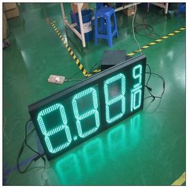Exposição de mensagem movente do diodo emissor de luz do verde dianteiro do acesso para o preço do petróleo do posto de gasolina fornecedor