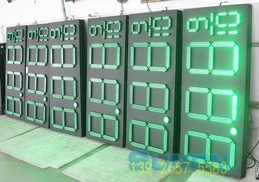 12 de Wifi do diodo emissor de luz Digital da temperatura da umidade polegadas de exposição conduzida do tempo data sem fio impermeável exterior fornecedor