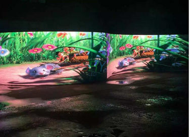 tela da propaganda do diodo emissor de luz de 5.95mm, grande tela curvada do hd para o negócio fornecedor