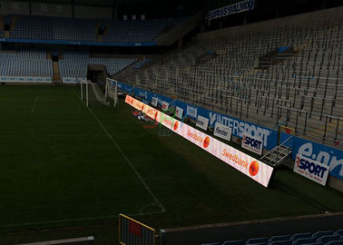Manutenção fácil estática da exposição de diodo emissor de luz do perímetro do estádio de futebol do MERGULHO HD da varredura fornecedor