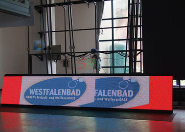 O painel conduzido exterior de PH16mm 2R1G1B, propaganda da cor do trilhão 280 conduziu a exposição fornecedor