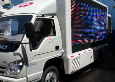 O caminhão DIP346 montou a tela do diodo emissor de luz, caminhões móveis do quadro de avisos de pouco peso fornecedor