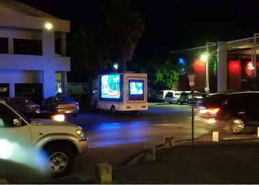 O caminhão da propaganda de IP65 PH10mm montou a manutenção traseira móvel da tela do diodo emissor de luz fornecedor